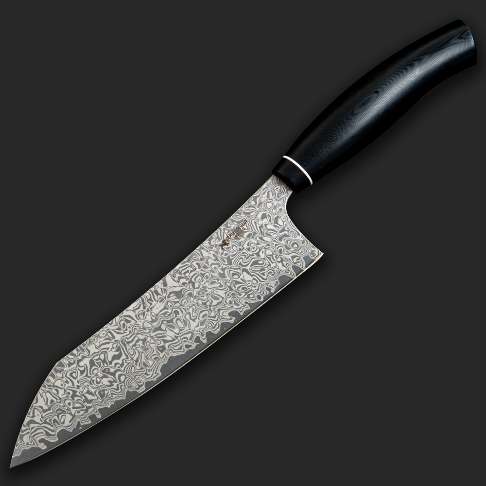 Santoku Essential geätzt mit G10 Griff